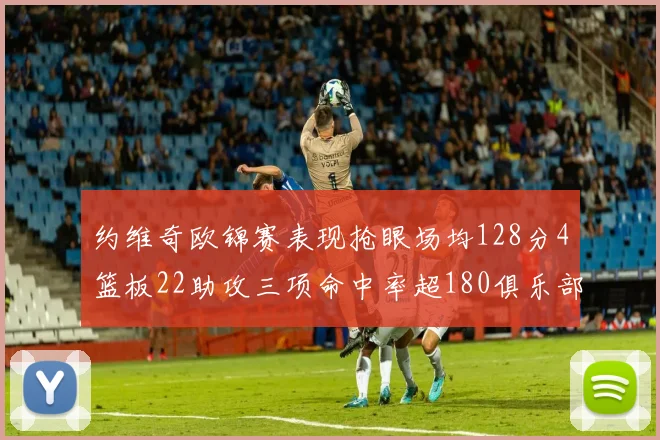 约维奇欧锦赛表现抢眼场均128分4篮板22助攻三项命中率超180俱乐部